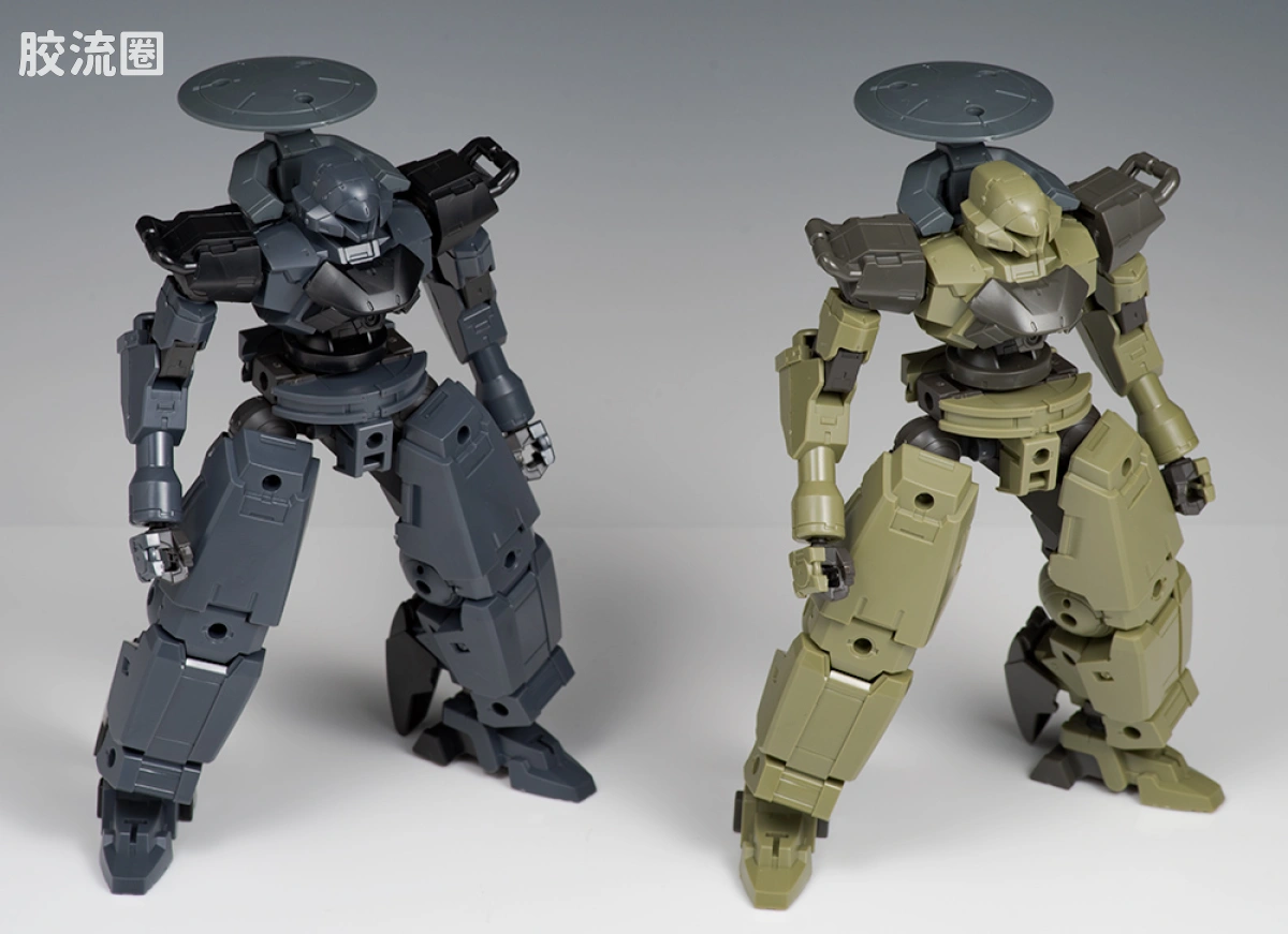 30MM 1/144 夏尔努瓦/Cielnova（拜隆军） 28 bEXM-14T 希尔诺瓦 绿色 - 图片
